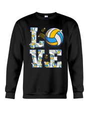 Volleyball-Love Pattern Crewneck Sweatshirt tile