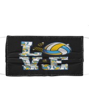 Volleyball-Love Pattern Mask tile