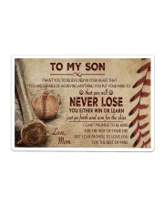 Baseball - To My Son Sticker tile