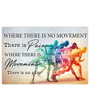 Running - Movement 17x11 Poster front