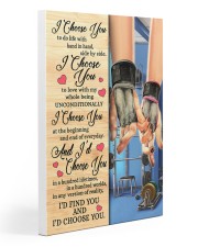 Gym - I Choose You Poster Gallery Wrapped Canvas Prints tile