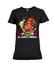 Gnome Beer Christmas Premium Fit Ladies Tee tile