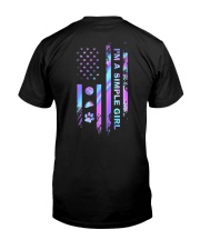 Softball - I'm A Simple Girl 2 Sides Premium Fit Mens Tee tile