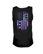Softball - I'm A Simple Girl 2 Sides Unisex Tank tile
