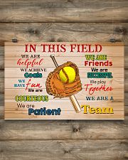 Softball - We Are A Team 17x11 Poster poster-landscape-17x11-lifestyle-14