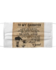 Softball - To My Daughter Mask tile