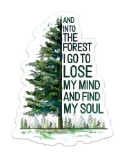 Sticker - Camping - Find My Soul Sticker - Single (Vertical) front