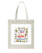 Camping - Camping Girls Tote Bag tile