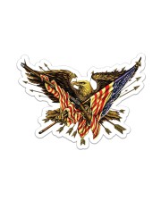 Veteran - I Was Perfect 2 Sides Sticker tile