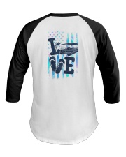 Pontoon - Love 2 Sides Baseball Tee tile