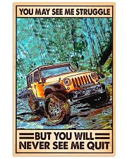 J Never See Me Quit 11x17 Poster front