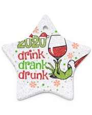 Gr 2020 Drink Drank Drunk Star Ornament (Porcelain) tile