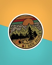 Camping - I Hate People Sticker Sticker - Single (Vertical) aos-sticker-single-vertical-lifestyle-front-02