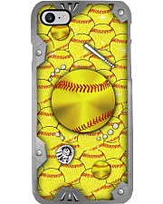 Softball Bling Phone Case i-phone-8-case