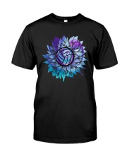 Sunflower Hologram Volleyball Premium Fit Mens Tee tile