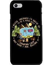 Camping Lady Phone Case tile