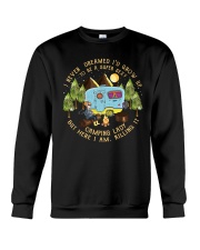Camping Lady Crewneck Sweatshirt tile