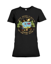 Camping Lady Premium Fit Ladies Tee tile