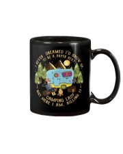 Camping Lady Mug tile