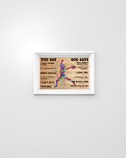 Softball You Say And God Say 17x11 Poster poster-landscape-17x11-lifestyle-02