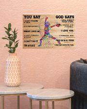 Softball You Say And God Say 17x11 Poster poster-landscape-17x11-lifestyle-21
