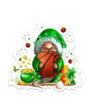 Basketball - Gnome Patrick Day Sticker tile