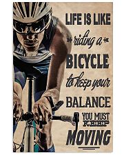 Cycling - Moving 11x17 Poster front