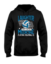 Volleyball - Laughter Is Not The Best Hooded Sweatshirt tile