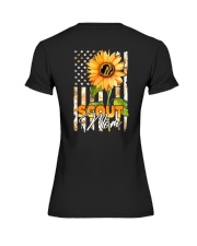 Scout Mom Sunflower 2 Sides Premium Fit Ladies Tee tile