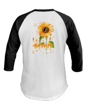 Scout Mom Sunflower 2 Sides Baseball Tee tile