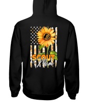 Scout Mom Sunflower 2 Sides Hooded Sweatshirt tile
