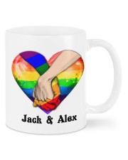 LGBT Hand In Hand Custom Mug front