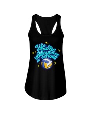 Volleyball - Life Is A Game Volleyball Is Serious Ladies Flowy Tank tile