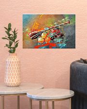 Softball - Colorful 17x11 Poster poster-landscape-17x11-lifestyle-21
