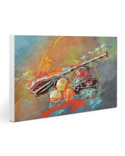 Softball - Colorful Gallery Wrapped Canvas Prints tile