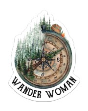 Sticker - Camping - Wander Woman Sticker - Single (Vertical) front