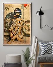 Motorcycle Strong Girl 11x17 Poster lifestyle-poster-1