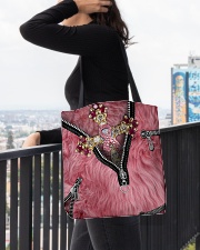 BC - Pink Bag All-over Tote aos-all-over-tote-lifestyle-front-05