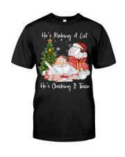 Volleyball - He Is Making A List Premium Fit Mens Tee tile