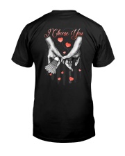 Badminton Love I Choose You 2 Sides Classic T-Shirt back