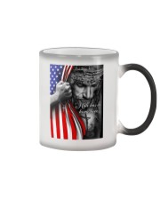 Jesus - Hate has no home here Flag Color Changing Mug tile