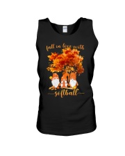 Fall In Love With Softball Unisex Tank tile