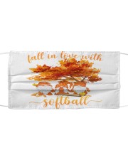 Fall In Love With Softball Mask tile
