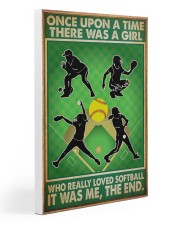 Softball - Once Upon A Time 20x30 Gallery Wrapped Canvas Prints thumbnail