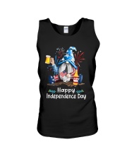 Beer Gnome - Happy Independence Day Unisex Tank tile
