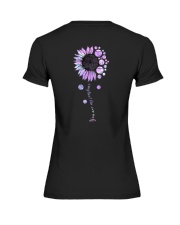 Baseball You Are My Sunshine 2 Sides Premium Fit Ladies Tee tile
