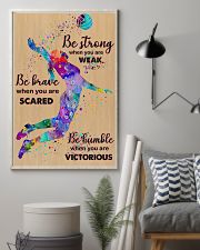 Volleyball - Be Strong 15 11x17 Poster lifestyle-poster-1