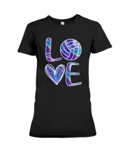 Volleyball-Love Premium Fit Ladies Tee tile