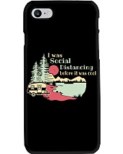 Social Distancing Before It Was Cool Phone Case tile
