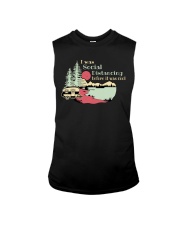Social Distancing Before It Was Cool Sleeveless Tee tile